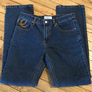 Denim Rhinestone Jeans